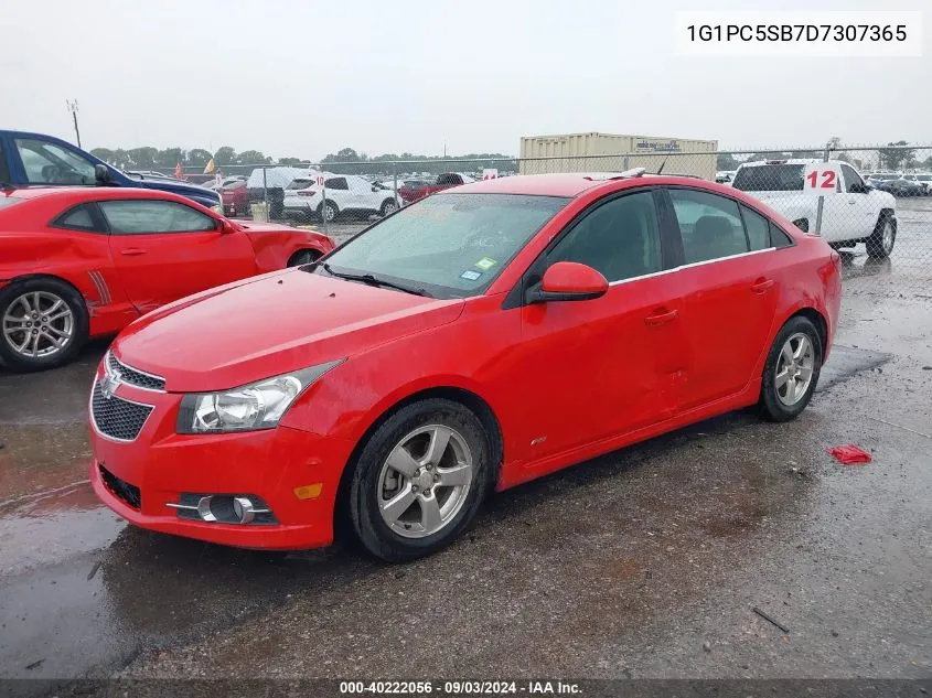 2013 Chevrolet Cruze 1Lt Auto VIN: 1G1PC5SB7D7307365 Lot: 40222056