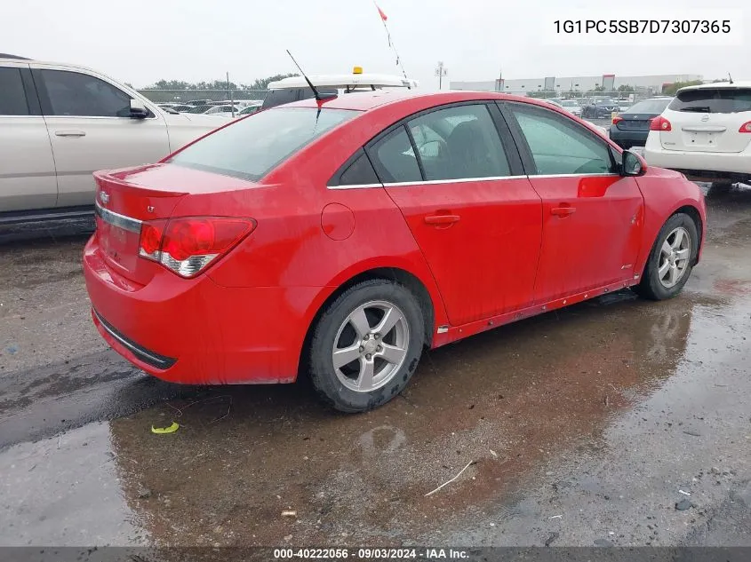 2013 Chevrolet Cruze 1Lt Auto VIN: 1G1PC5SB7D7307365 Lot: 40222056