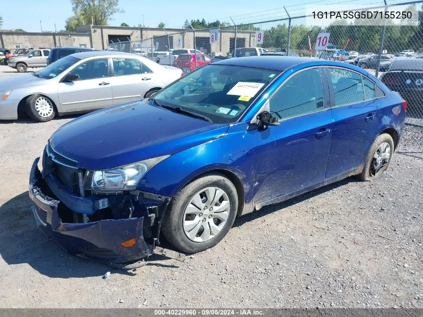 2013 Chevrolet Cruze Ls Auto VIN: 1G1PA5SG5D7155250 Lot: 40229960