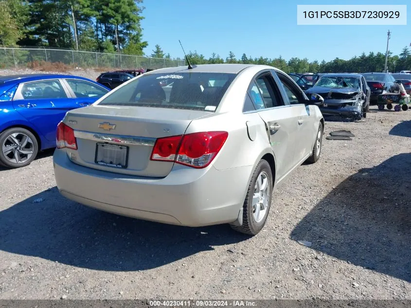 1G1PC5SB3D7230929 2013 Chevrolet Cruze 1Lt Auto