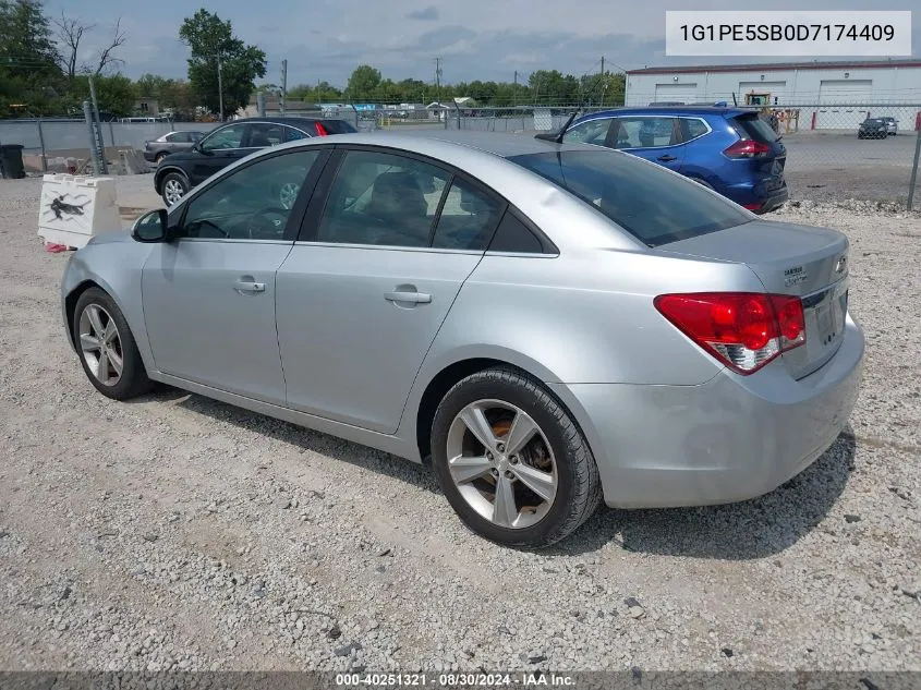 1G1PE5SB0D7174409 2013 Chevrolet Cruze 2Lt Auto