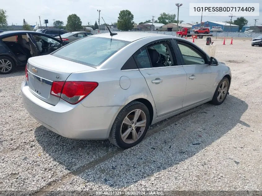 1G1PE5SB0D7174409 2013 Chevrolet Cruze 2Lt Auto