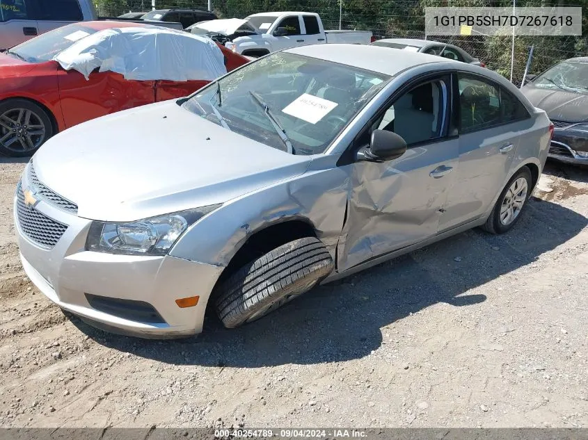 2013 Chevrolet Cruze Ls VIN: 1G1PB5SH7D7267618 Lot: 40254789