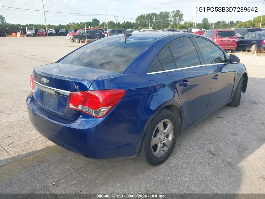 1G1PC5SB3D7289642 2013 Chevrolet Cruze 1Lt Auto