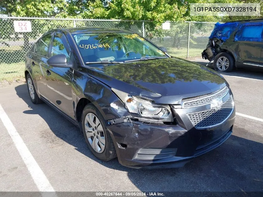 1G1PA5SGXD7328194 2013 Chevrolet Cruze Ls Auto