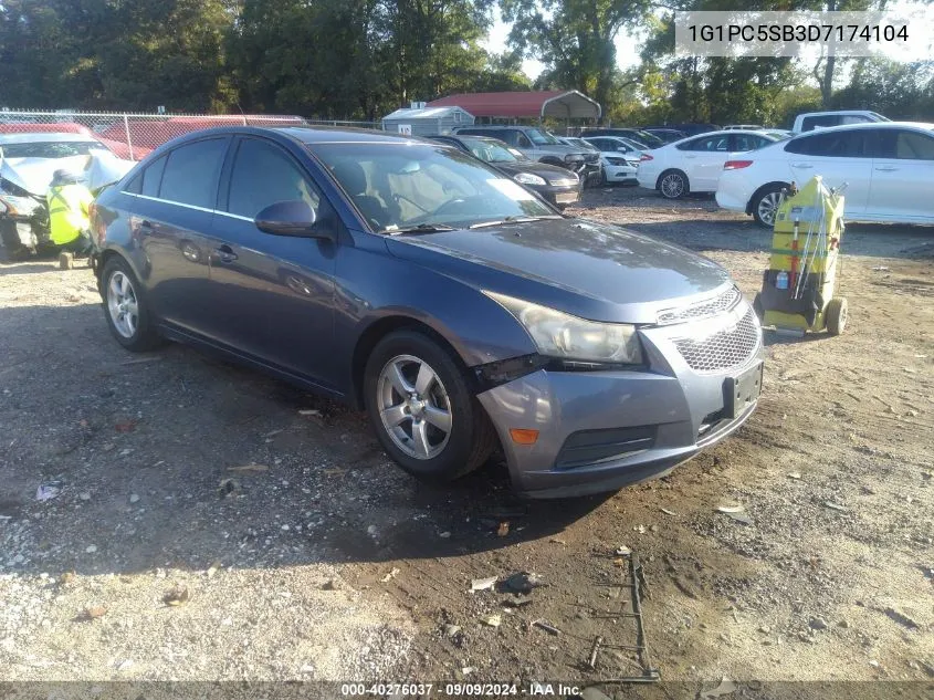 1G1PC5SB3D7174104 2013 Chevrolet Cruze 1Lt Auto