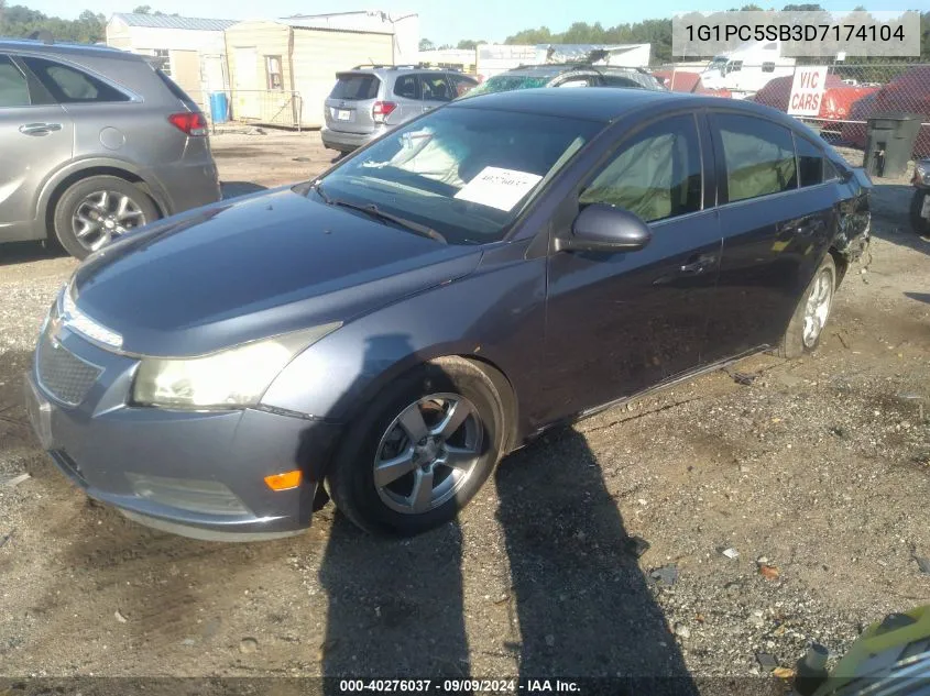 1G1PC5SB3D7174104 2013 Chevrolet Cruze 1Lt Auto