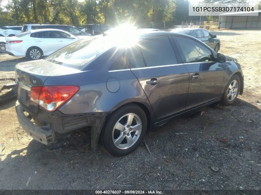 2013 Chevrolet Cruze 1Lt Auto VIN: 1G1PC5SB3D7174104 Lot: 40276037