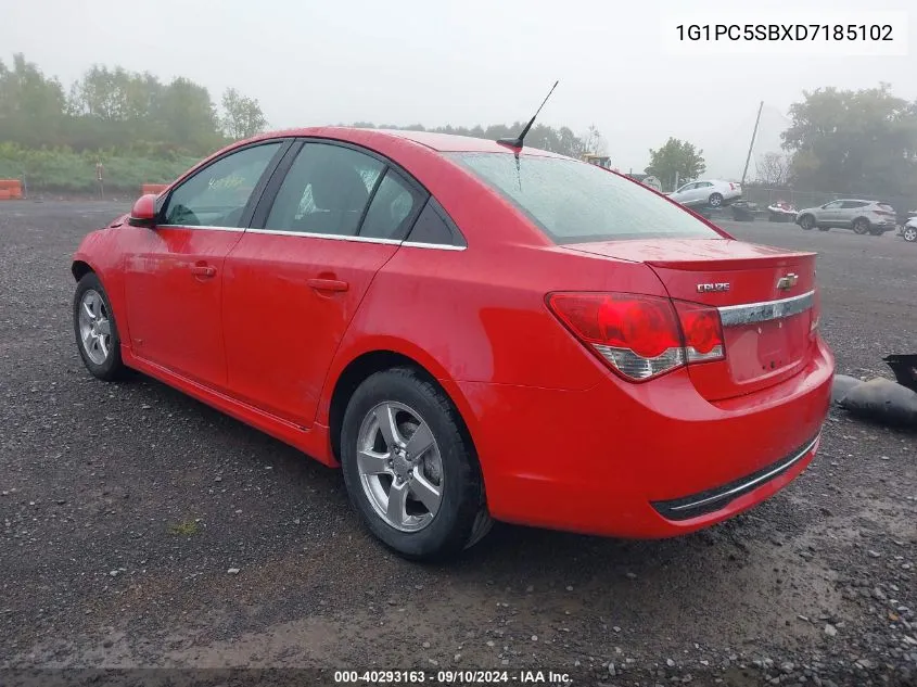 2013 Chevrolet Cruze Lt VIN: 1G1PC5SBXD7185102 Lot: 40293163