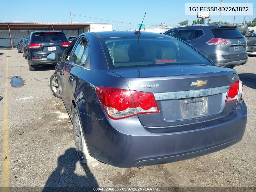 2013 Chevrolet Cruze Lt VIN: 1G1PE5SB4D7263822 Lot: 40296855