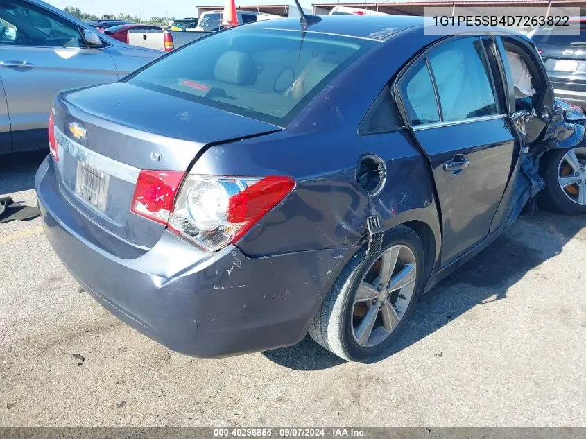 2013 Chevrolet Cruze Lt VIN: 1G1PE5SB4D7263822 Lot: 40296855