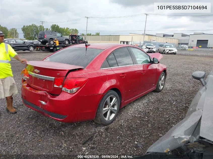 1G1PE5SB5D7104694 2013 Chevrolet Cruze 2Lt Auto