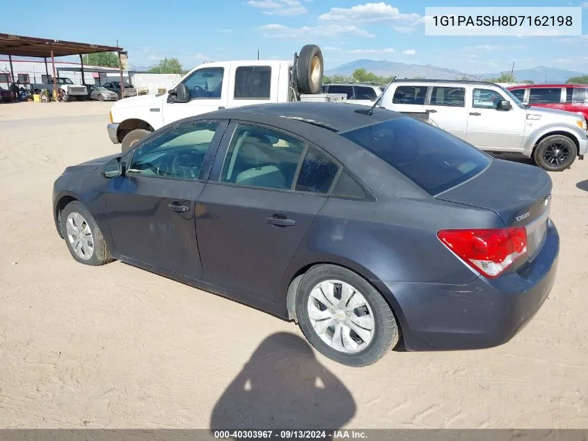 2013 Chevrolet Cruze Ls Auto VIN: 1G1PA5SH8D7162198 Lot: 40303967