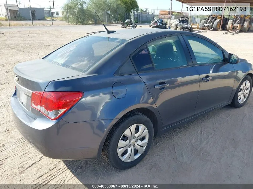 2013 Chevrolet Cruze Ls Auto VIN: 1G1PA5SH8D7162198 Lot: 40303967