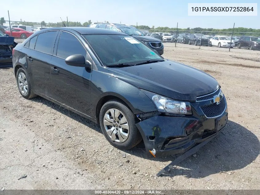 2013 Chevrolet Cruze Ls Auto VIN: 1G1PA5SGXD7252864 Lot: 40304420