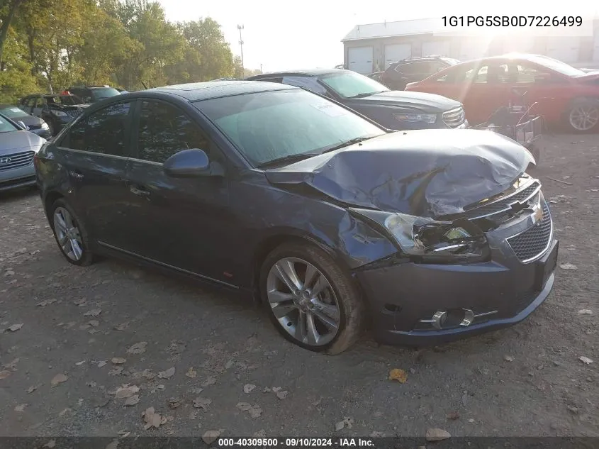 1G1PG5SB0D7226499 2013 Chevrolet Cruze Ltz