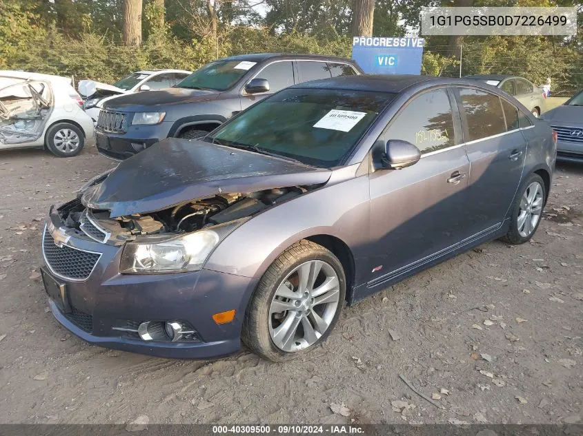 1G1PG5SB0D7226499 2013 Chevrolet Cruze Ltz