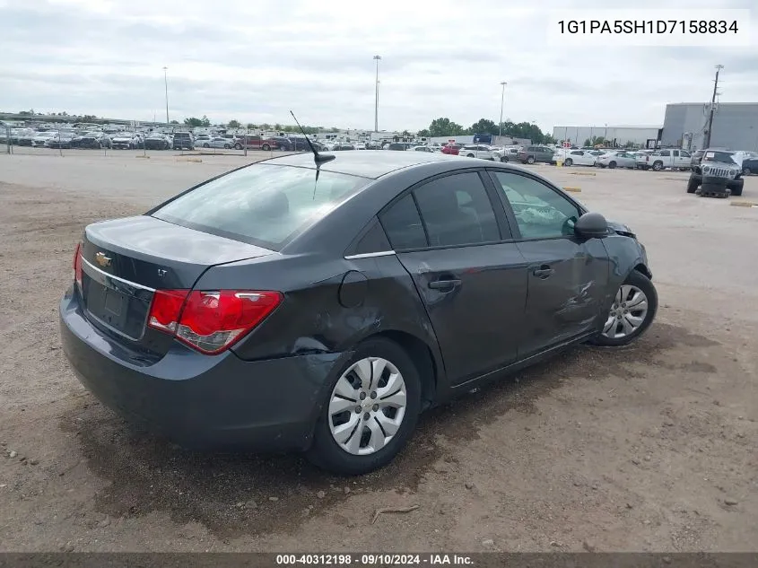 2013 Chevrolet Cruze Ls Auto VIN: 1G1PA5SH1D7158834 Lot: 40312198