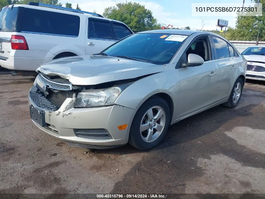 2013 Chevrolet Cruze 1Lt Auto VIN: 1G1PC5SB6D7275301 Lot: 40315796