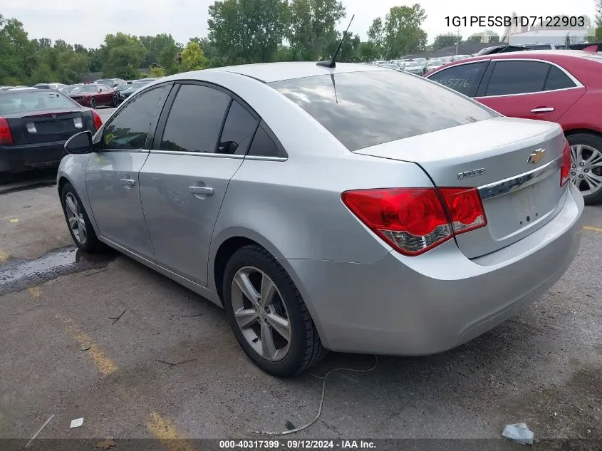 2013 Chevrolet Cruze 2Lt Auto VIN: 1G1PE5SB1D7122903 Lot: 40317399