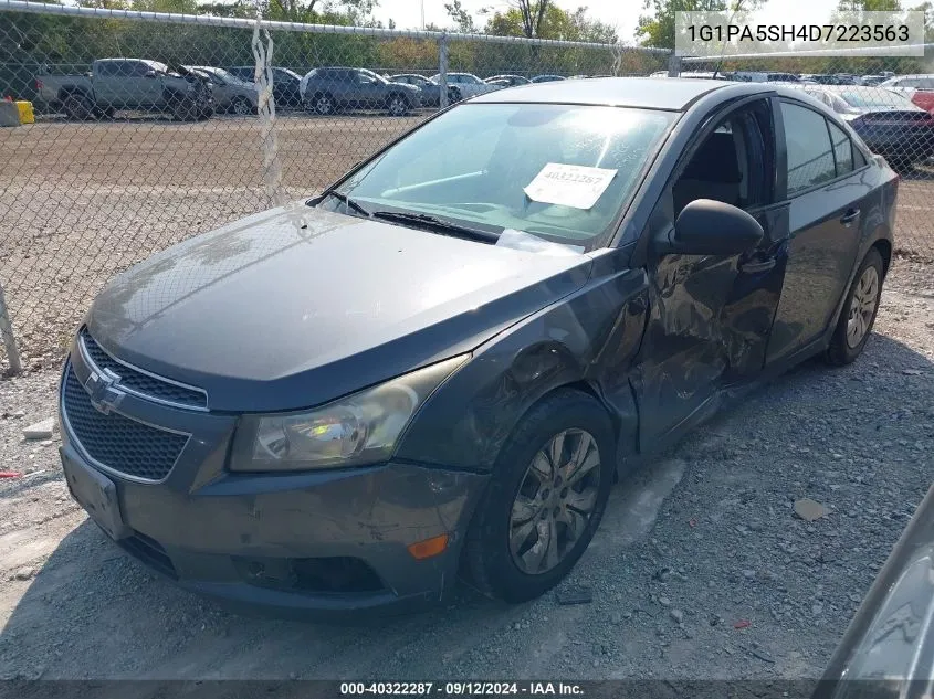 2013 Chevrolet Cruze Ls Auto VIN: 1G1PA5SH4D7223563 Lot: 40322287