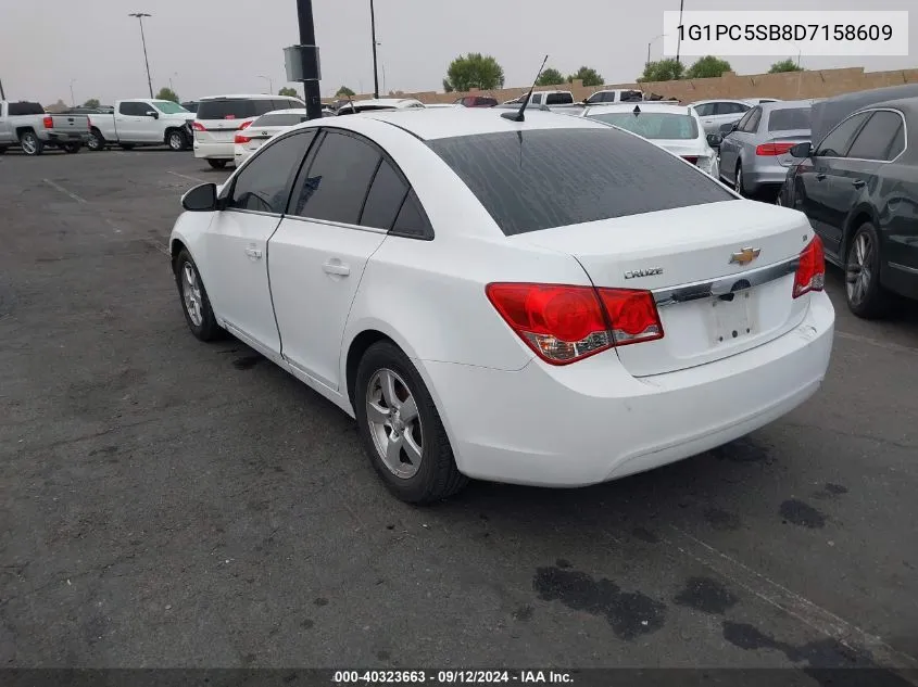 1G1PC5SB8D7158609 2013 Chevrolet Cruze 1Lt Auto