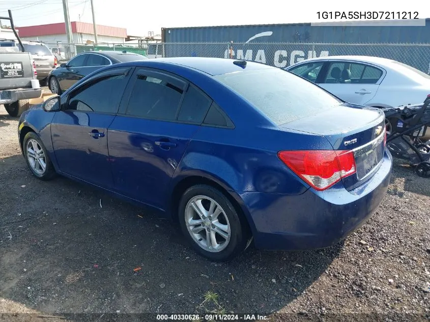 1G1PA5SH3D7211212 2013 Chevrolet Cruze Ls Auto