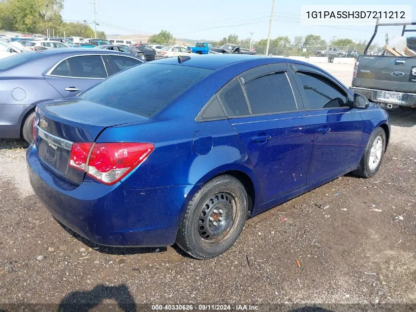 1G1PA5SH3D7211212 2013 Chevrolet Cruze Ls Auto