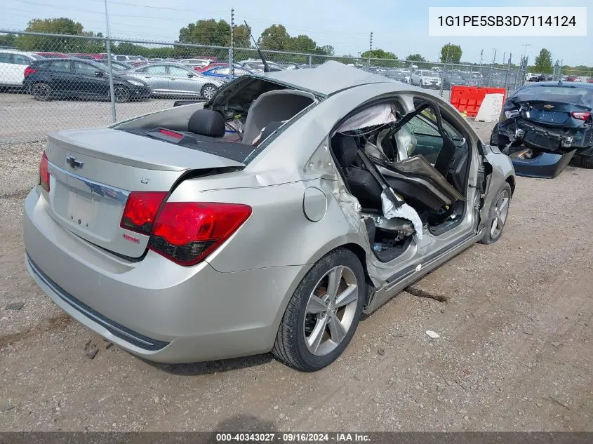 2013 Chevrolet Cruze 2Lt Auto VIN: 1G1PE5SB3D7114124 Lot: 40343027