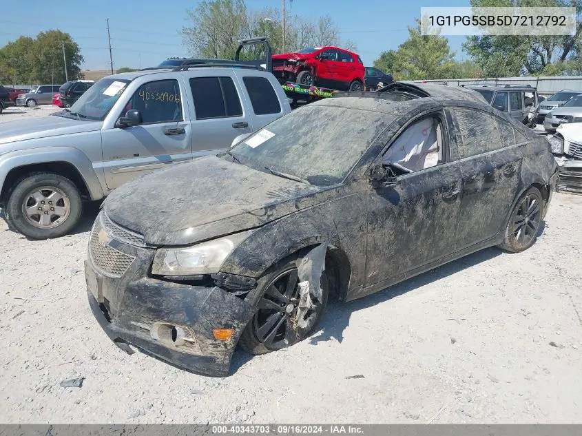 1G1PG5SB5D7212792 2013 Chevrolet Cruze Ltz