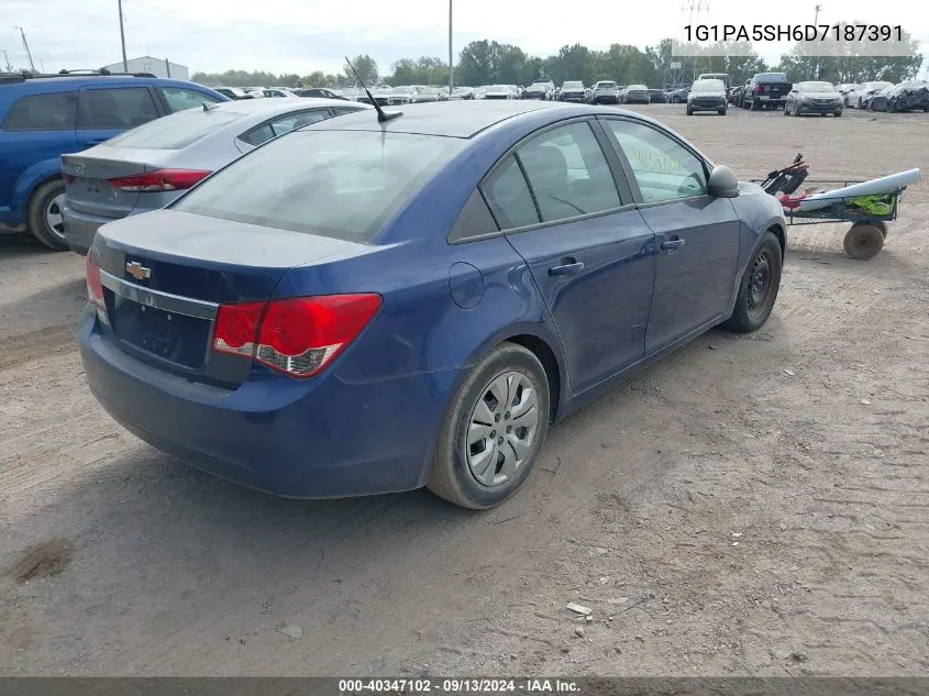 1G1PA5SH6D7187391 2013 Chevrolet Cruze Ls