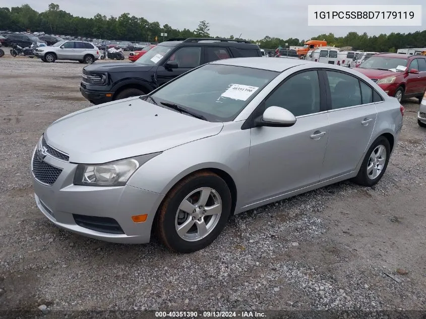 2013 Chevrolet Cruze 1Lt Auto VIN: 1G1PC5SB8D7179119 Lot: 40351390