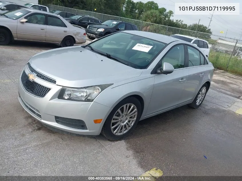 2013 Chevrolet Cruze Eco Manual VIN: 1G1PJ5SB1D7119995 Lot: 40353565