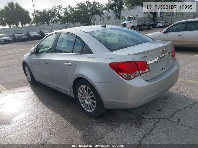 2013 Chevrolet Cruze Eco Manual VIN: 1G1PJ5SB1D7119995 Lot: 40353565