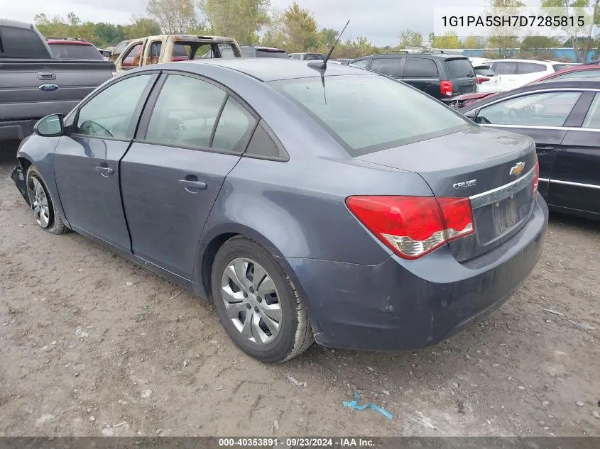 2013 Chevrolet Cruze Ls Auto VIN: 1G1PA5SH7D7285815 Lot: 40353891