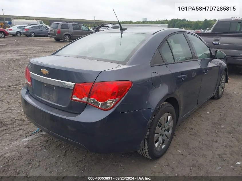 1G1PA5SH7D7285815 2013 Chevrolet Cruze Ls Auto