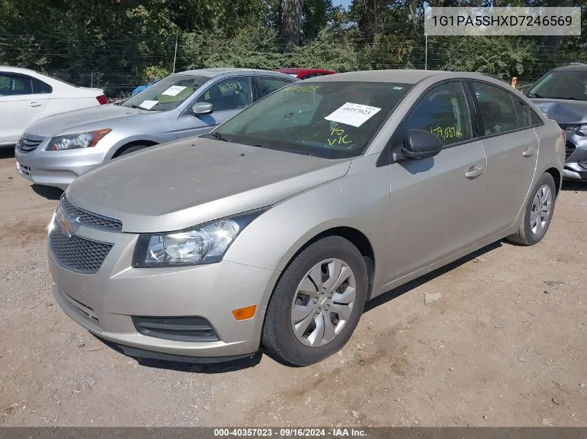 1G1PA5SHXD7246569 2013 Chevrolet Cruze Ls Auto