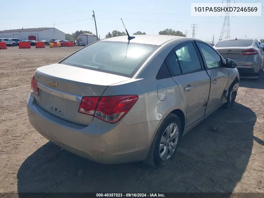 2013 Chevrolet Cruze Ls Auto VIN: 1G1PA5SHXD7246569 Lot: 40357023