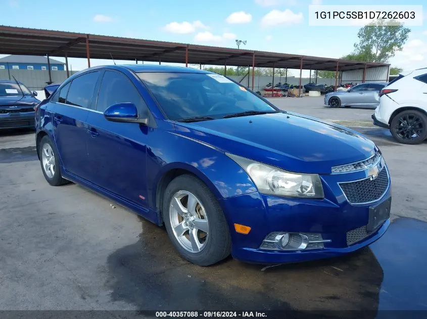 1G1PC5SB1D7262603 2013 Chevrolet Cruze 1Lt Auto