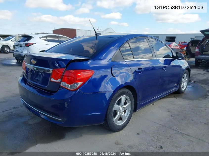 1G1PC5SB1D7262603 2013 Chevrolet Cruze 1Lt Auto