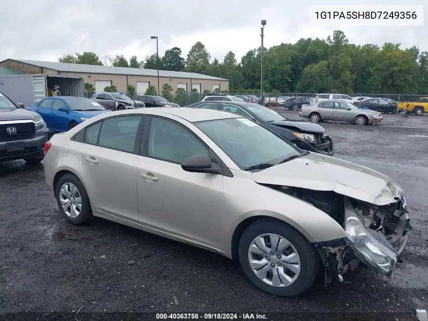 2013 Chevrolet Cruze Ls Auto VIN: 1G1PA5SH8D7249356 Lot: 40363758