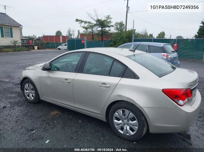 1G1PA5SH8D7249356 2013 Chevrolet Cruze Ls Auto