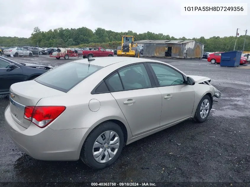 1G1PA5SH8D7249356 2013 Chevrolet Cruze Ls Auto