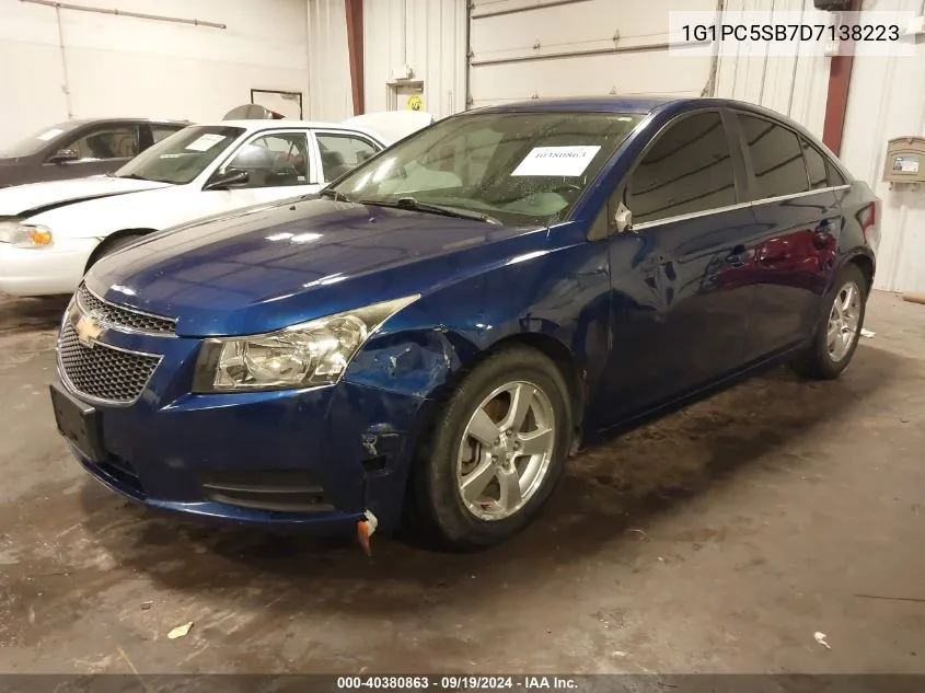 2013 Chevrolet Cruze 1Lt Auto VIN: 1G1PC5SB7D7138223 Lot: 40380863