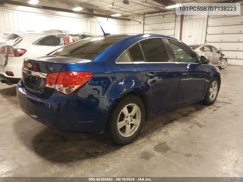 1G1PC5SB7D7138223 2013 Chevrolet Cruze 1Lt Auto