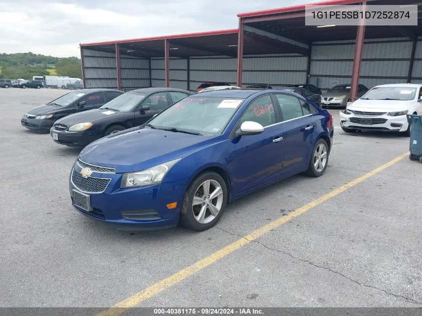 1G1PE5SB1D7252874 2013 Chevrolet Cruze 2Lt Auto