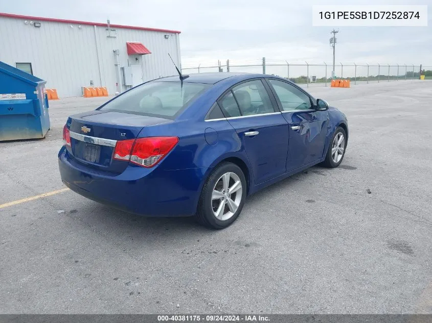 1G1PE5SB1D7252874 2013 Chevrolet Cruze 2Lt Auto