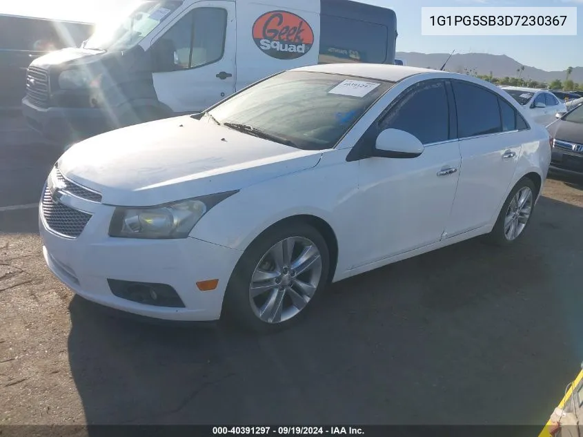 1G1PG5SB3D7230367 2013 Chevrolet Cruze Ltz