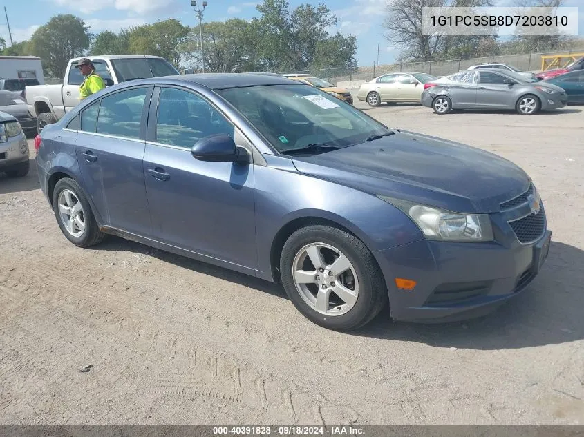 1G1PC5SB8D7203810 2013 Chevrolet Cruze 1Lt Auto