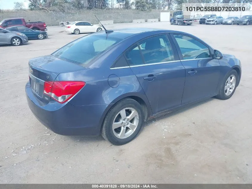 1G1PC5SB8D7203810 2013 Chevrolet Cruze 1Lt Auto